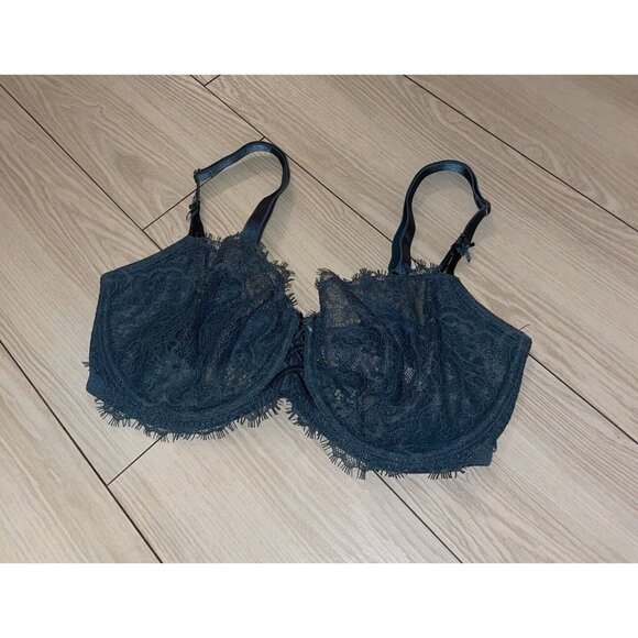 Victorias Secret Dream Angels Push Up Without Padding Bra Lace UW Womens 36DD - Picture 1 of 6